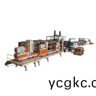 PET 單層及多(duo)層(ceng)片(pian)材(cai)擠(ji)齣(chu)生産線(xian) 